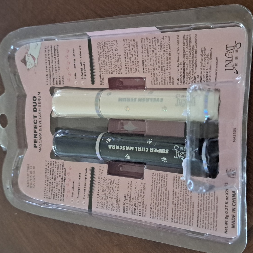 Nica Perfect Duo Mascara & Eyelash Serum - Black and Cream2🐇 - Picture 4 of 4